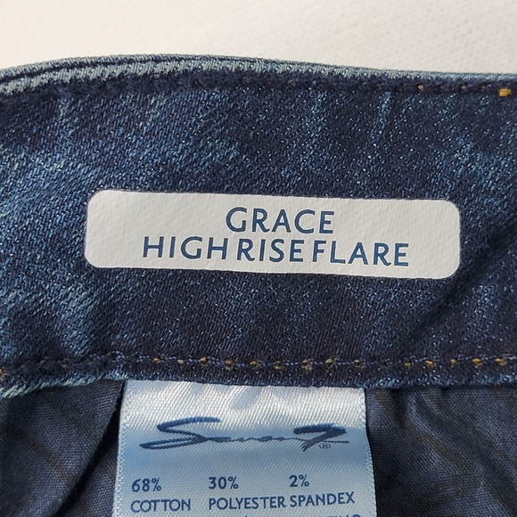 Seven7 Limited Edition Grace High Rise Flare Bootcut Jeans Size 6 - Picture 16 of 16